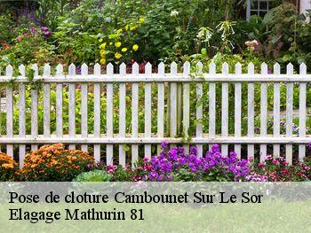 Pose de cloture  cambounet-sur-le-sor-81580 Elagage Mathurin 81