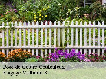 Pose de cloture  coufouleux-81800 Elagage Mathurin 81