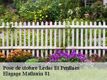 Pose de cloture  ledas-et-penthies-81340 Elagage Mathurin 81