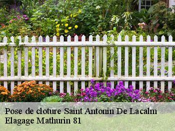 Pose de cloture  saint-antonin-de-lacalm-81120 Elagage Mathurin 81