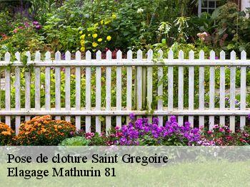 Pose de cloture  saint-gregoire-81350 Elagage Mathurin 81