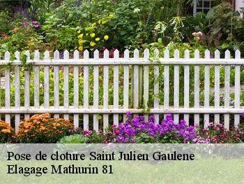 Pose de cloture  saint-julien-gaulene-81340 Elagage Mathurin 81
