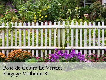 Pose de cloture  le-verdier-81140 Elagage Mathurin 81