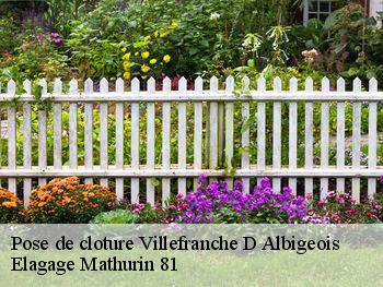 Pose de cloture  villefranche-d-albigeois-81430 Elagage Mathurin 81