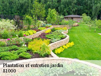 Plantation et entretien jardin  81000